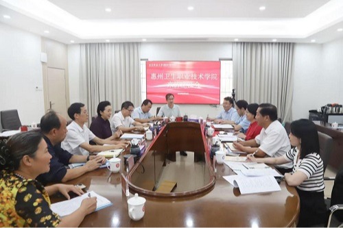 惠州卫生职业技术学院来校交流结对帮扶工作